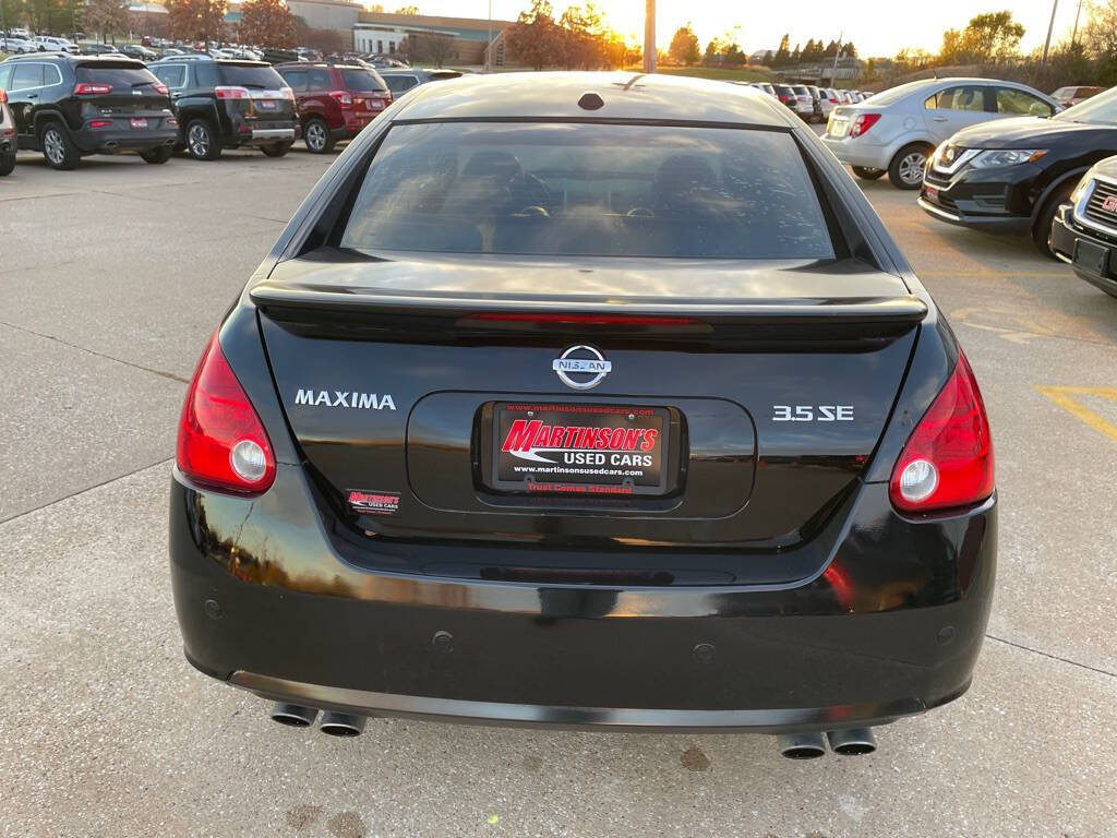 2008 Nissan Maxima for sale at Martinson's Used Cars in Altoona, IA