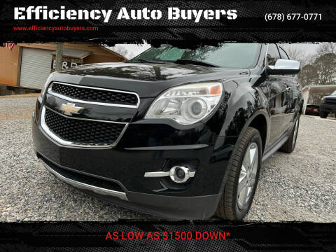 2015 Chevrolet Equinox for sale at Efficiency Auto Buyers in Milton GA