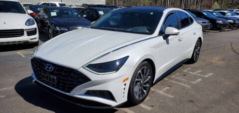 2020 Hyundai Sonata for sale at GEORGIA AUTO DEALER LLC in Buford GA