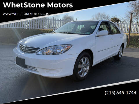 2005 Toyota Camry for sale at WhetStone Motors in Bensalem PA