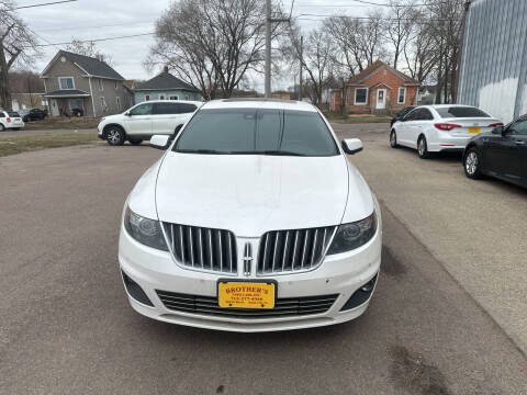 2010 Lincoln MKS for sale at Brothers Used Cars Inc in Sioux City IA