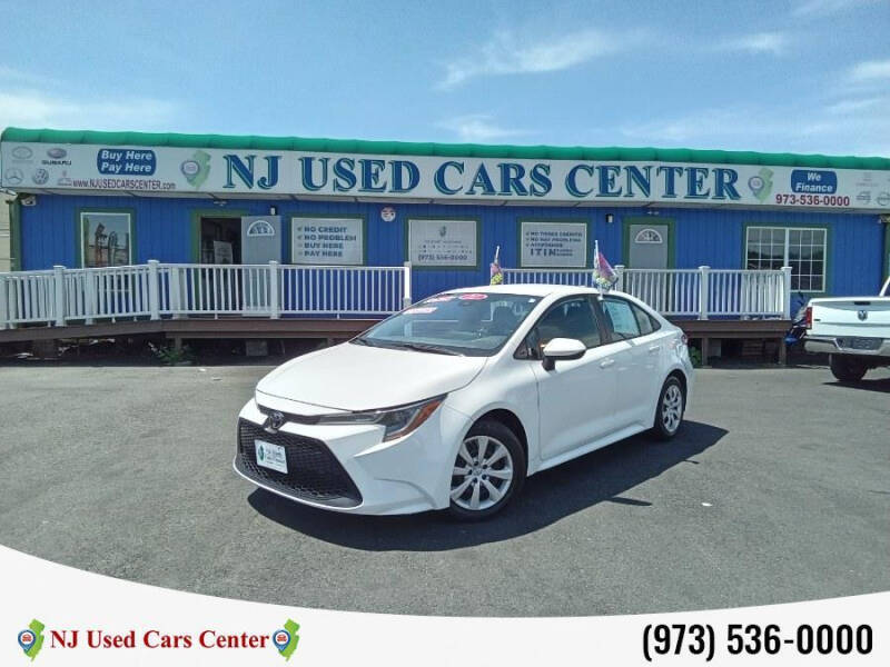 2021 Toyota Corolla for sale at New Jersey Used Cars Center in Irvington NJ