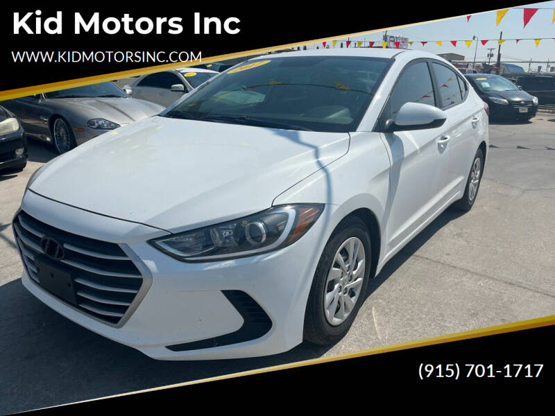 2017 Hyundai Elantra for sale at Kid Motors Inc in El Paso TX