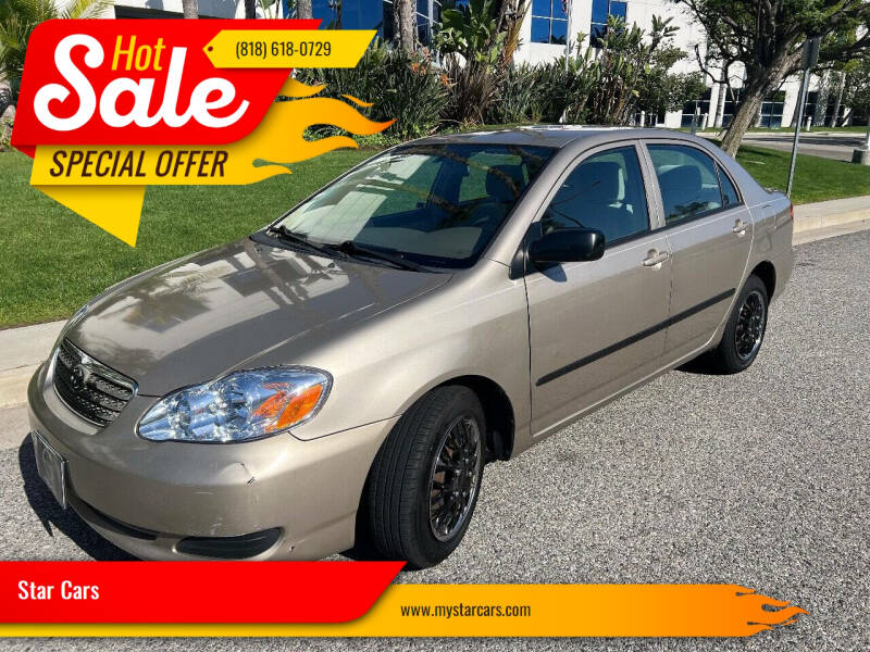 2007 Toyota Corolla for sale at Star Cars in Arleta CA