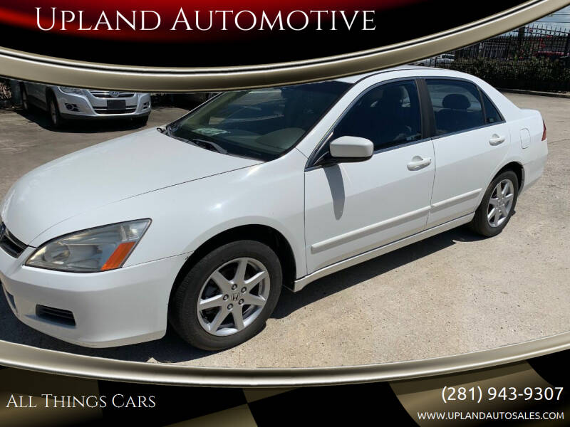 2006 Honda Accord for sale at Upland Automotive in Houston TX