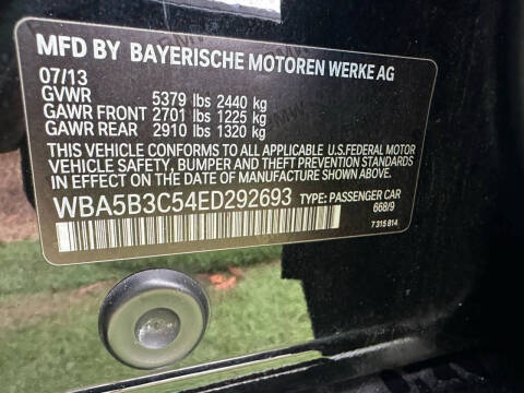 2014 BMW 5 Series 535i xDrive