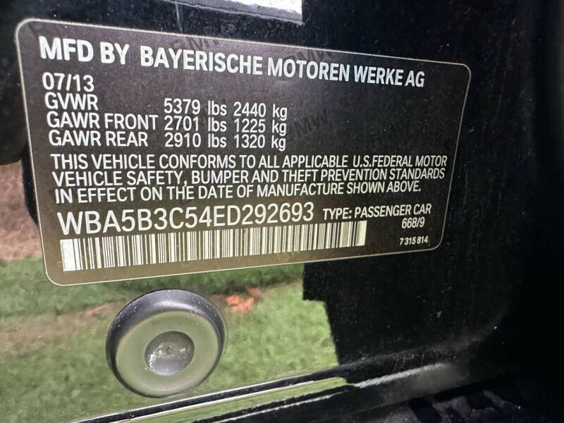 2014 BMW 5 Series 535i xDrive