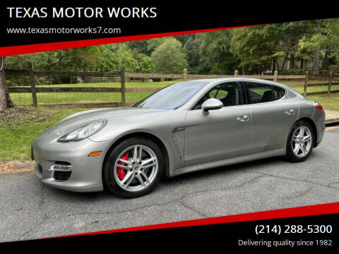 2010 Porsche Panamera for sale at TEXAS MOTOR WORKS in Arlington TX