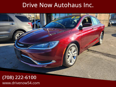 2015 Chrysler 200 for sale at Drive Now Autohaus Inc. in Cicero IL