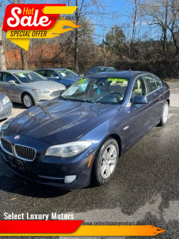 2013 BMW 5 Series for sale at Select Luxury Motors in Cumming GA