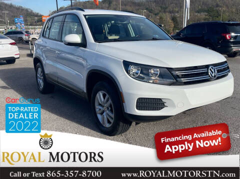 2016 Volkswagen Tiguan for sale at ROYAL MOTORS LLC in Knoxville TN