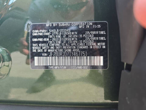 2026 Subaru Outback Touring XT