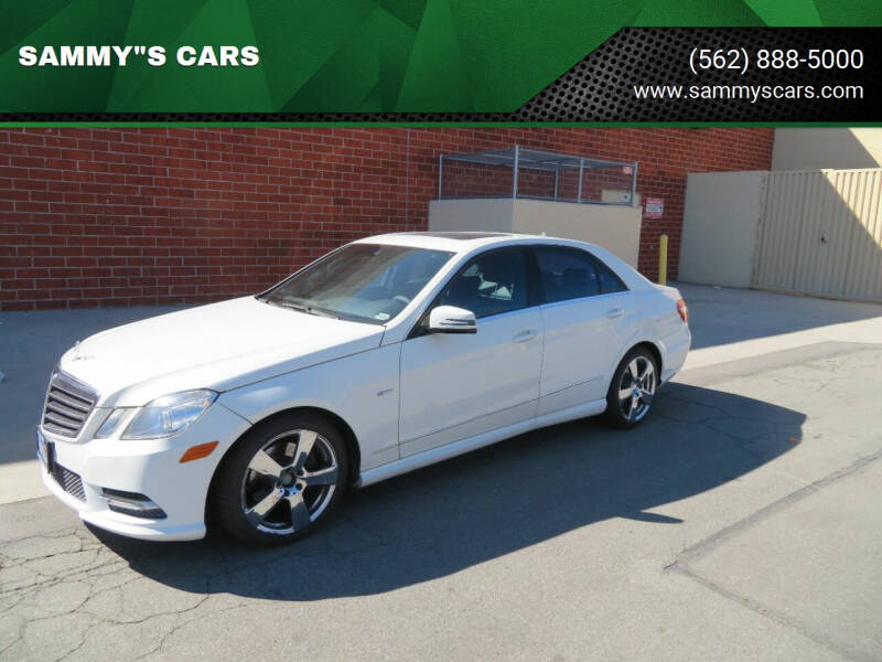 2012 Mercedes-Benz E-Class for sale at SAMMY"S CARS in Bellflower CA