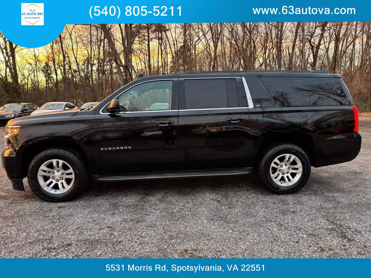 2015 Chevrolet Suburban for sale at 63 Auto Inc in Spotsylvania, VA