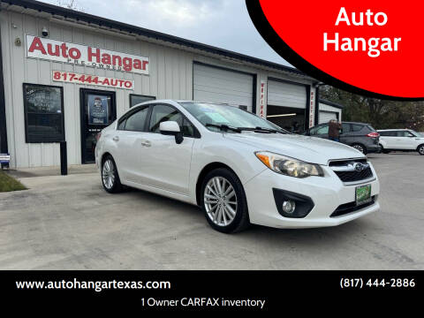 2013 Subaru Impreza for sale at Auto Hangar in Azle TX