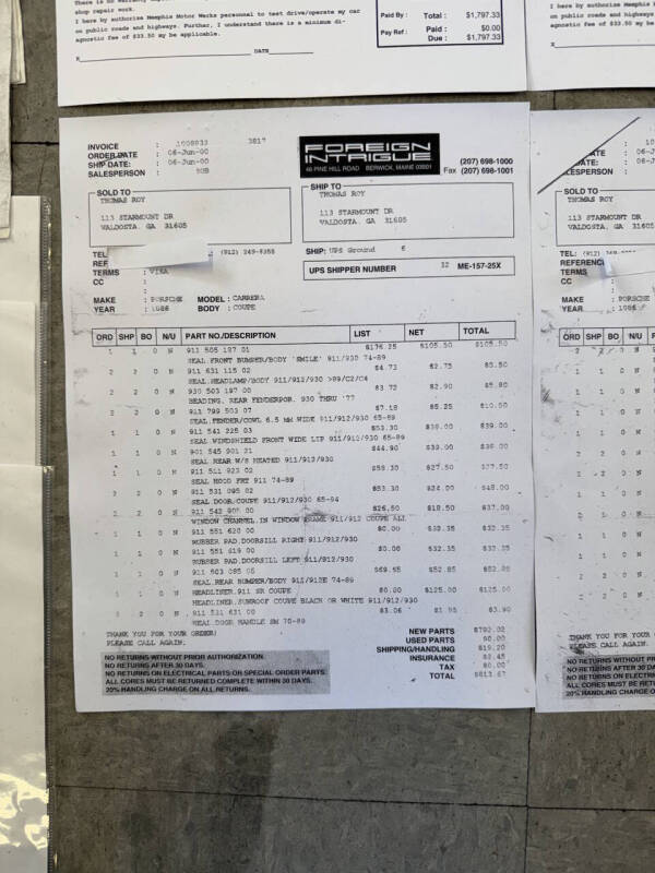 1976 Porsche 930 Turbo