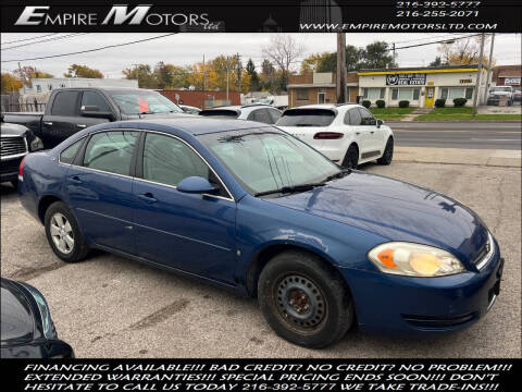 2006 Chevrolet Impala for sale at Empire Motors LTD in Cleveland OH