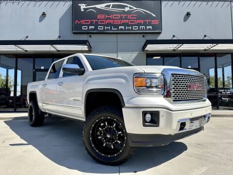 2015 GMC Sierra 1500 for sale at Exotic Motorsports of Oklahoma in Edmond OK