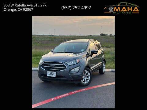 2019 Ford EcoSport SE