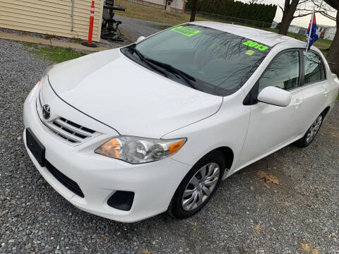 2013 Toyota Corolla for sale at Ricart Auto Sales LLC in Myerstown PA