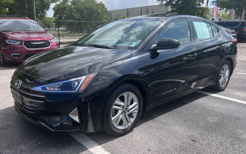 2019 Hyundai Elantra for sale at 730 AUTO in Hollywood FL