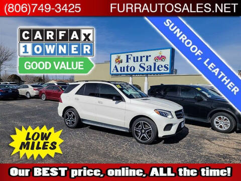 2017 Mercedes-Benz GLE for sale at FURR AUTO SALES in Lubbock TX