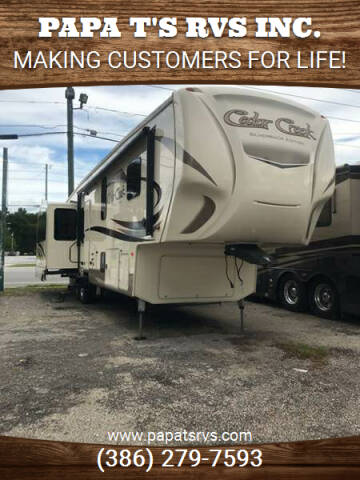 2017 Forest River Cedar Creek Silverback 37MBH