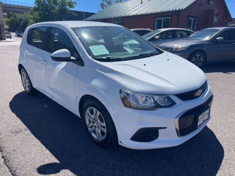 2017 Chevrolet Sonic for sale at BERKENKOTTER MOTORS in Brighton CO