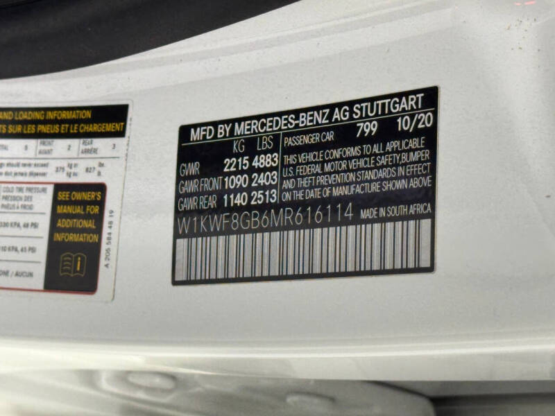 2021 Mercedes-Benz C-Class AMG C 63