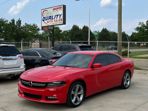 2015 Dodge Charger for sale at QUALITY AUTO SALES in Wayne MI