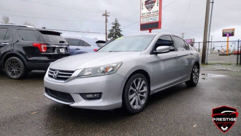 2015 Honda Accord for sale at PRESTIGE AUTO CENTER LLC in Salem OR