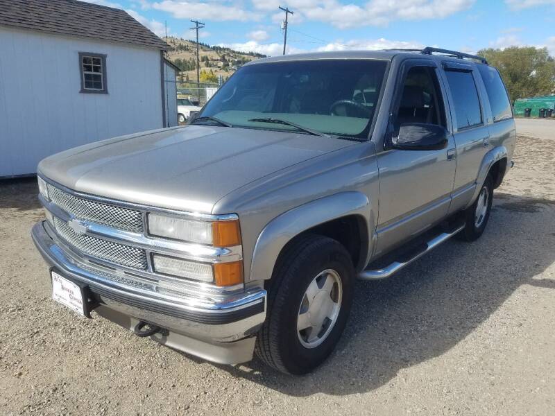 1999 Chevrolet Tahoe for sale at AUTO BROKER CENTER in Lolo MT