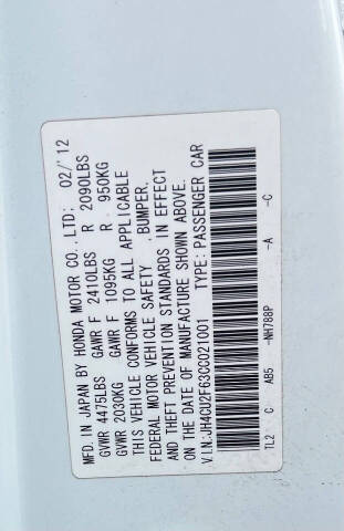 2012 Acura TSX w/Tech