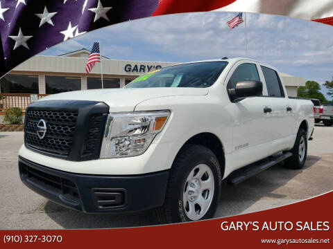 2019 Nissan Titan for sale at Gary's Auto Sales in Sneads Ferry NC