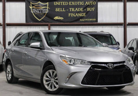 2016 Toyota Camry for sale at United Exotic Auto in Houston TX