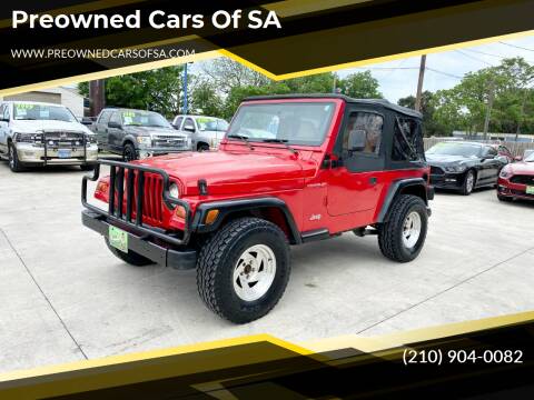 Jeep For Sale in San Antonio, TX - Preowned Cars of SA
