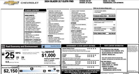 2024 Chevrolet Blazer LT