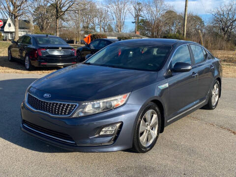 2015 Kia Optima Hybrid for sale at Dogwood Motors in Raleigh NC