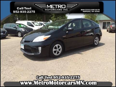 2013 Toyota Prius for sale at Metro Motorcars Inc in Hopkins MN
