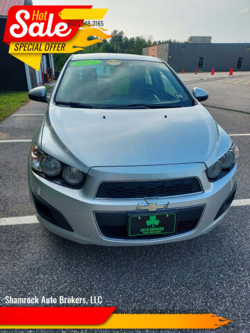 2013 Chevrolet Sonic for sale at Shamrock Auto Brokers, LLC in Belmont NH