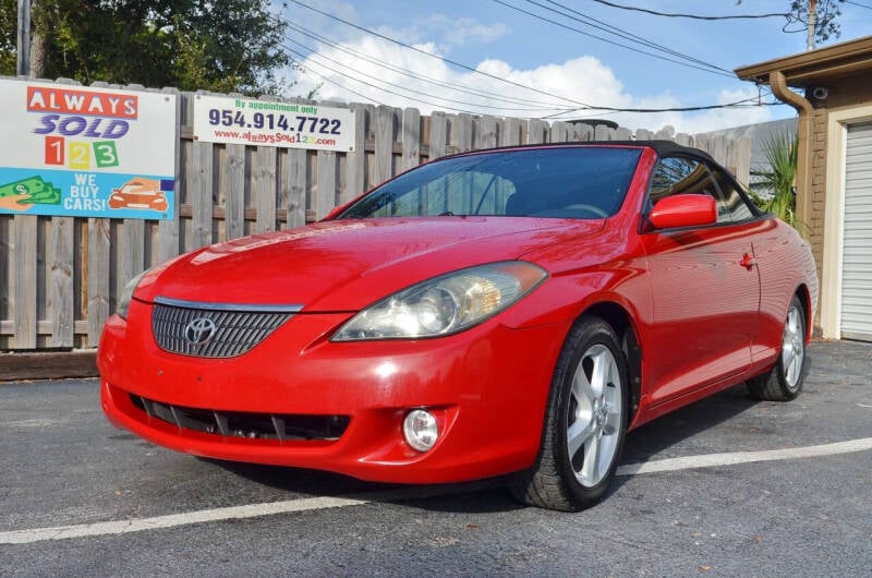 2006 Toyota Camry Solara for sale at ALWAYSSOLD123 INC in Fort Lauderdale FL