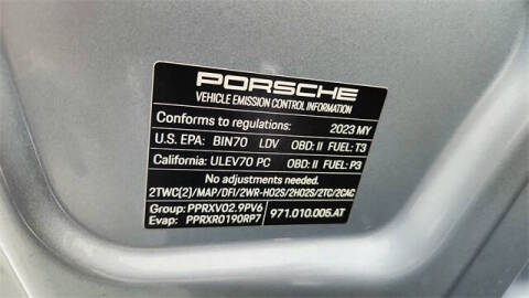 2023 Porsche Panamera Platinum Edition