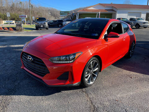 2019 Hyundai Veloster for sale at PIONEER USED AUTOS & RV SALES in Lavalette WV