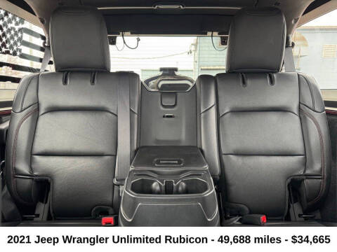 2021 Jeep Wrangler Unlimited Rubicon