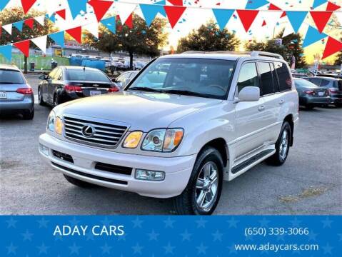 2006 Lexus LX 470 for sale at ADAY CARS in Hayward CA