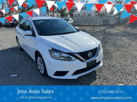 2017 Nissan Sentra for sale at Jims Auto Sales in Lakehurst NJ