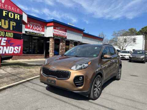 2019 Kia Sportage for sale at HW Auto Wholesale in Norfolk VA