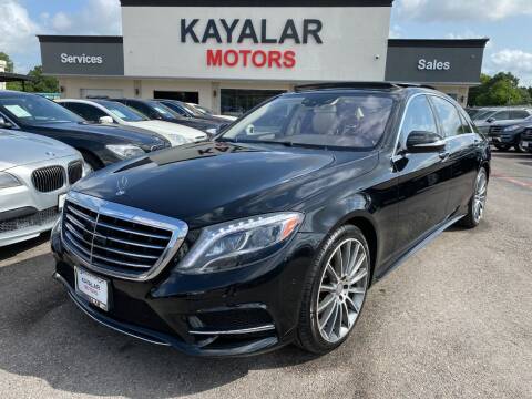 2014 Mercedes-Benz S-Class for sale at KAYALAR MOTORS in Houston TX