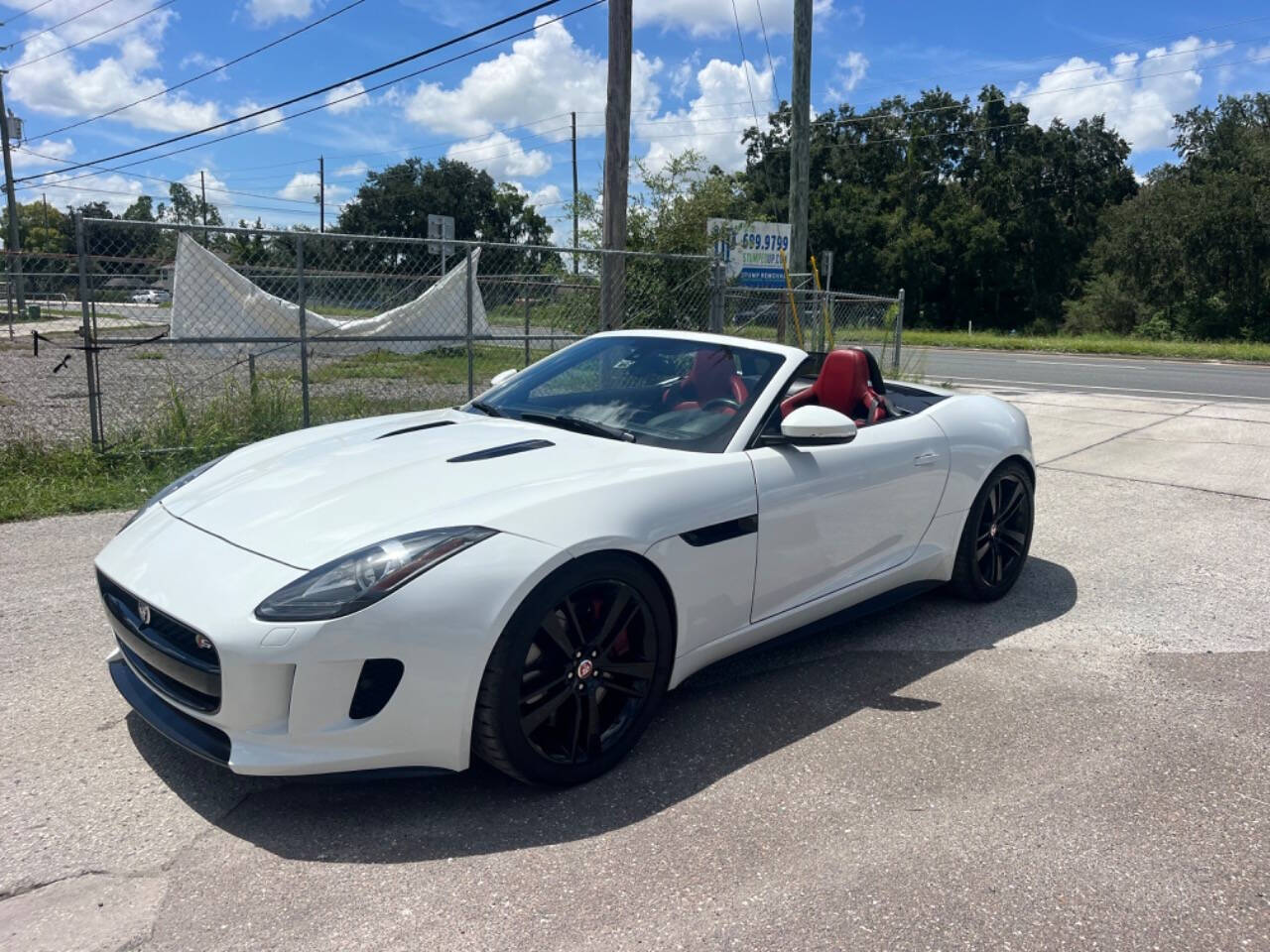 2015 Jaguar F-TYPE for sale at Hobgood Auto Sales in Land O Lakes, FL