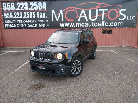 2016 Jeep Renegade for sale at MC Autos LLC in Pharr TX